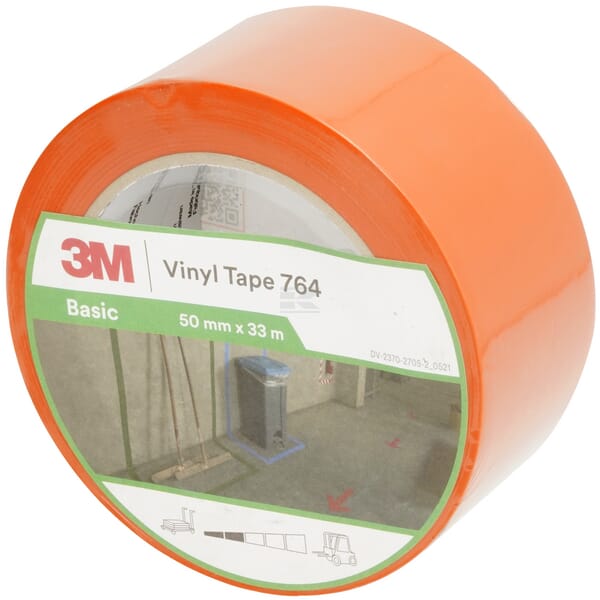 Vinyl-Klebeband 764, Orange, 50mm x 33M