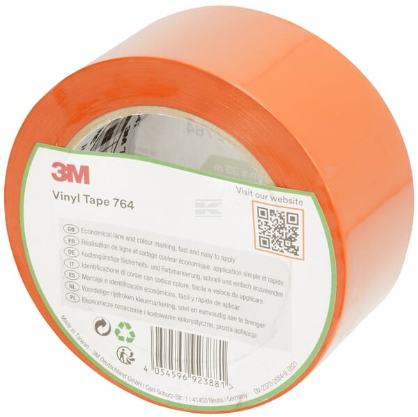 Vinyl-Klebeband 764, Orange, 50mm x 33M