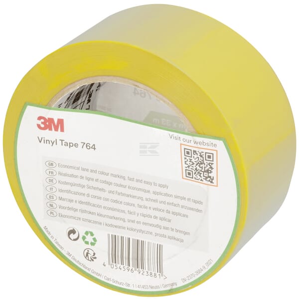 Vinyl-Klebeband 764, gelb, 50mm x 33M