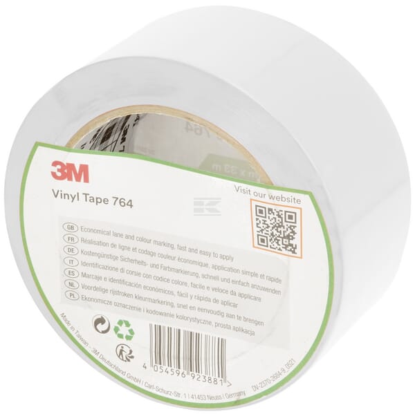 Vinyl-Klebeband 764, Weiß, 50mm x 33M