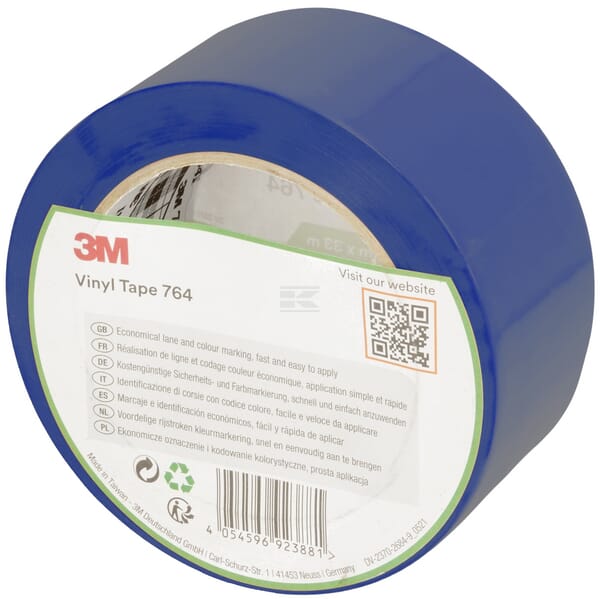 Vinyl-Klebeband 764, blau, 50mm x 33M
