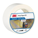 Vinyl-Klebeband 471, Weiß, 50mm x 33M