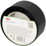 Vinyl-Klebeband 764, Schwarz, 50mm x 33M