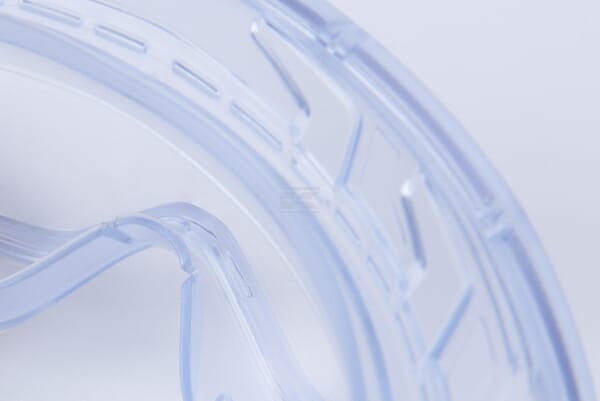 Schutzbrille der Serie 3000, PVC-Schutzhülle, klare Scotchgard™ AF-Linse, hochwertiges Stoffband