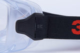 Schutzbrille der Serie 3000, PVC-Schutzhülle, klare Scotchgard™ AF-Linse, hochwertiges Stoffband