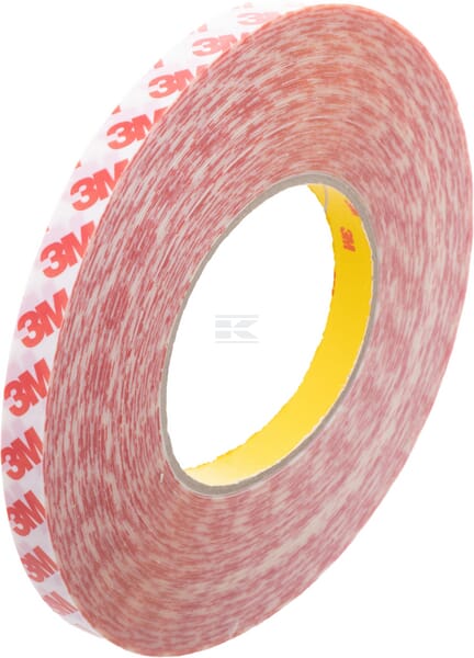 Doppelseitiges Klebeband GPT-020F, Transparent, 12 mm x 50 m, 0,2 mm