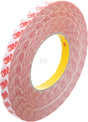 Doppelseitiges Klebeband GPT-020F, Transparent, 12 mm x 50 m, 0,2 mm