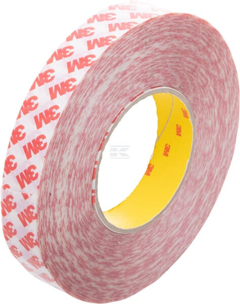 Doppelseitiges Klebeband GPT-020F, Transparent, 25 mm x 50 m, 0,2 mm