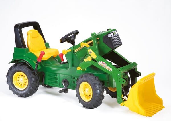 John Deere 7930 mit Frontlader, Luftbereifung, Gangschaltung und Bremse