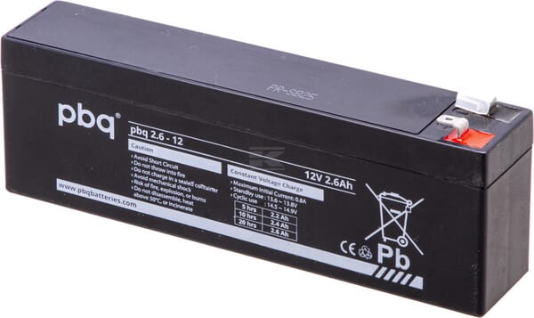 Batterie 12 V 2,6 Ah