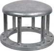 Flansch 10" + Kappe