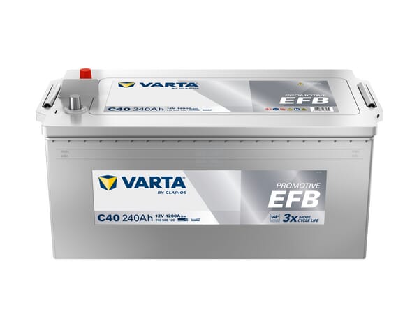 Batterie 12 V 240 Ah 1200 A C40 VARTA Promotive EFB