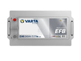 Batterie 12 V 240 Ah 1200 A C40 VARTA Promotive EFB