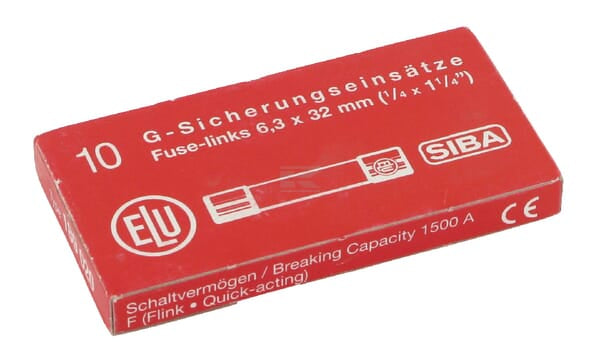 Sicherung, 11A,  Transparent, 10Stk., Benning