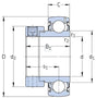 Rillenkugellager 40x80x40.5 mm gopart