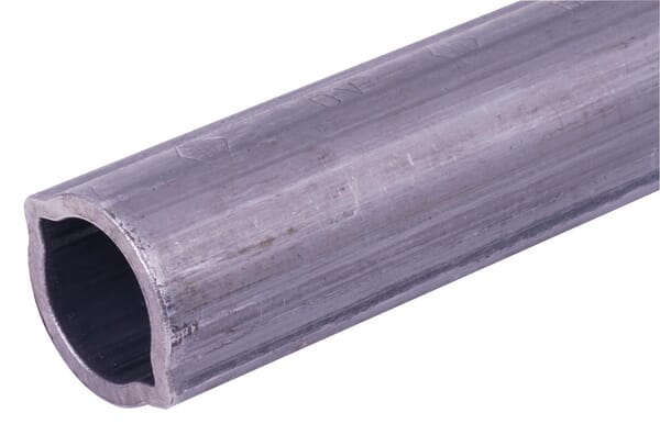 Profilrohr innen 0 V, Zitronenprofil, Durchmesser 40 × 34,5 × 4 mm, L: 2900 mm