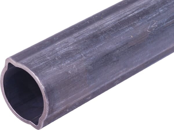 Profilrohr außen 1, Zitronenprofil, Durchmesser 48 × 41 × 3 mm, L: 2900 mm