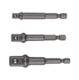 Adapter Satz 3-dlg 1/4"-3/8"-1/