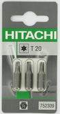 Bits Torx 1/4" T20-25mm (3x)