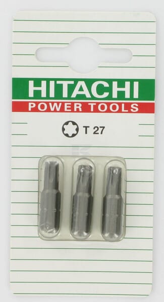 Bits Torx 1/4" T27-25mm (3x)