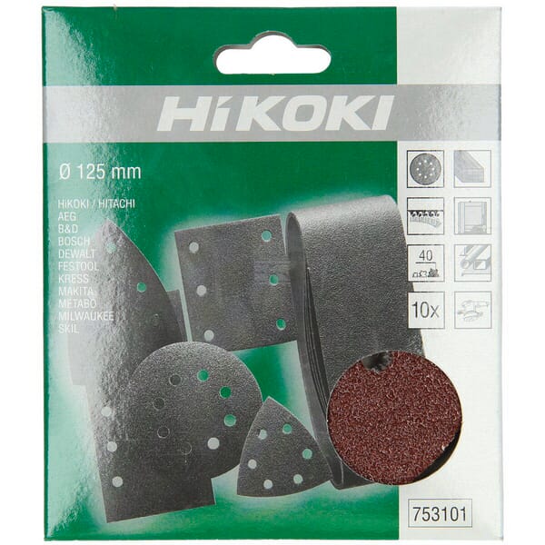 Schleifscheibe Ø125mm K40 à 10st