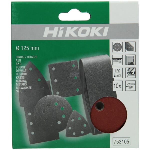 Schleifscheibe Ø125mm K120 à 10s