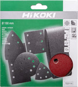 Schleifpapier Ø150mm K100 à 10