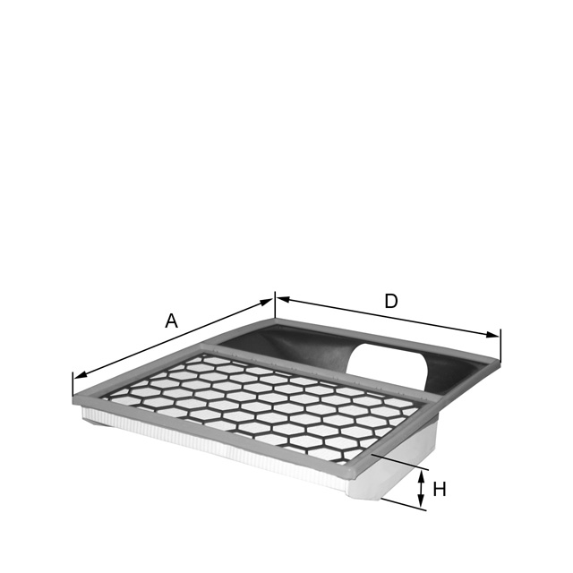 HP2316 Luftfilterelement
