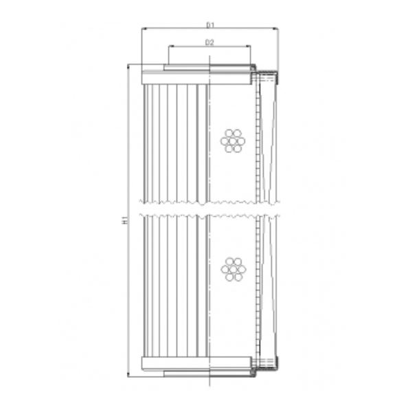R296G03 Hydraulikfilterelement (Rücklauffilter)