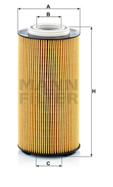 HU 12 009 z Ölfilterelement (metallfrei)