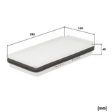 CU 30 006 Innenraumfilterelement