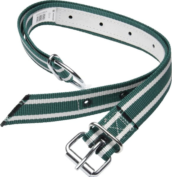 Halsbügel 130x4cm grün/weiß