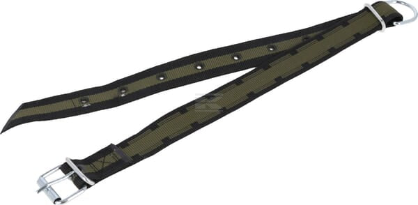 Halsband 120 cm  mit Ovalglied und D-Ring, 6mm