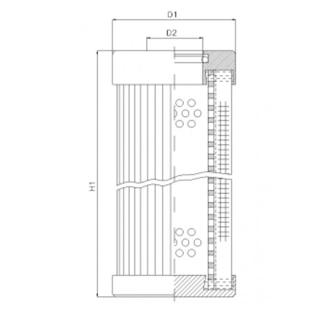 D1102G10B Hydraulikfilterelement (Druckfilter)