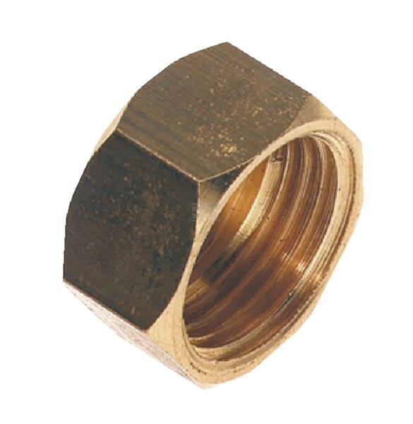 Messingkappe 6-kant IG 3/4"