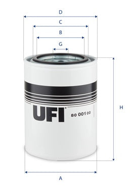 80.001.00 Ölfilter SpinOn
