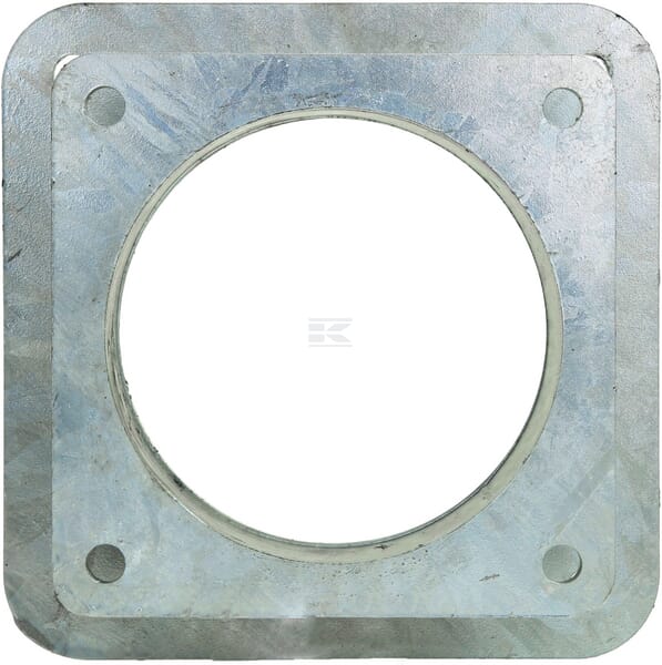 Vierkant-Reduzierflansch 8"-6" (Flachflansche)