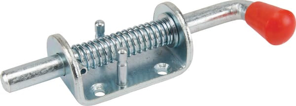 Bolzen gefedert, zink 12 mm