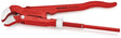 Eck-Rohrzange S-förmig 1/2"
