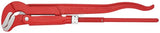 Eck-Rohrzange S-förmig 1 1/2"
