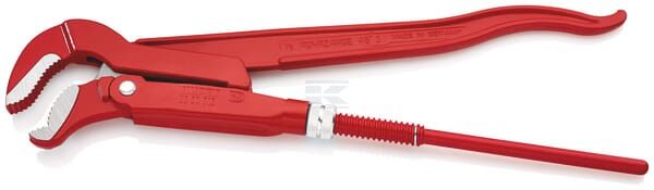 Eck-Rohrzange S-förmig 1 1/2"