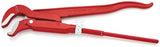 Eck-Rohrzange S-förmig 1 1/2"