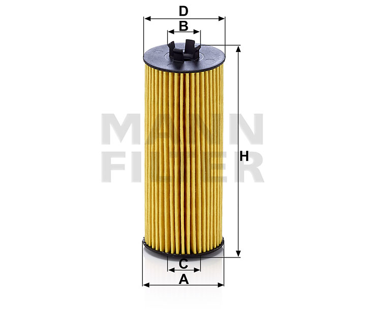 HU 6009 z Flüssigkeitsfilterelement (metallfrei)