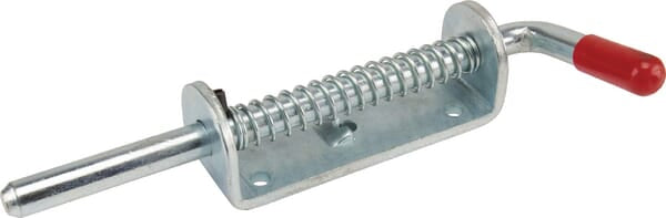 Bolzen gefedert, zink 12 mm