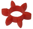 Kupplungsstern 19/24 98 Shore-A rot