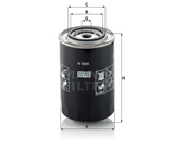 W 8005 Ölfilter SpinOn