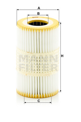HU 7035 y Ölfilterelement (metallfrei)