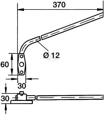 Spiegelarm Hella