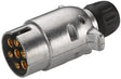 Stecker 7 pin Flachstecker
