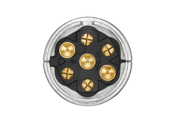 Stecker 7 pin Flachstecker